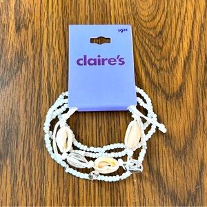 Claires shell bracelet